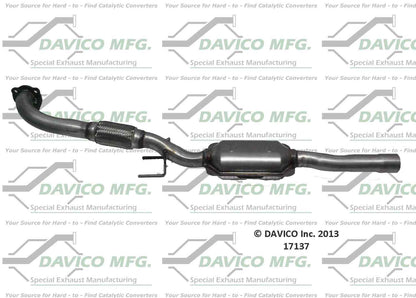Davico Mfg Exact-Fit Catalytic Converter 17137
