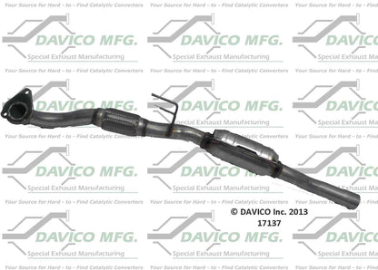 Davico Mfg Exact-Fit Catalytic Converter 17137