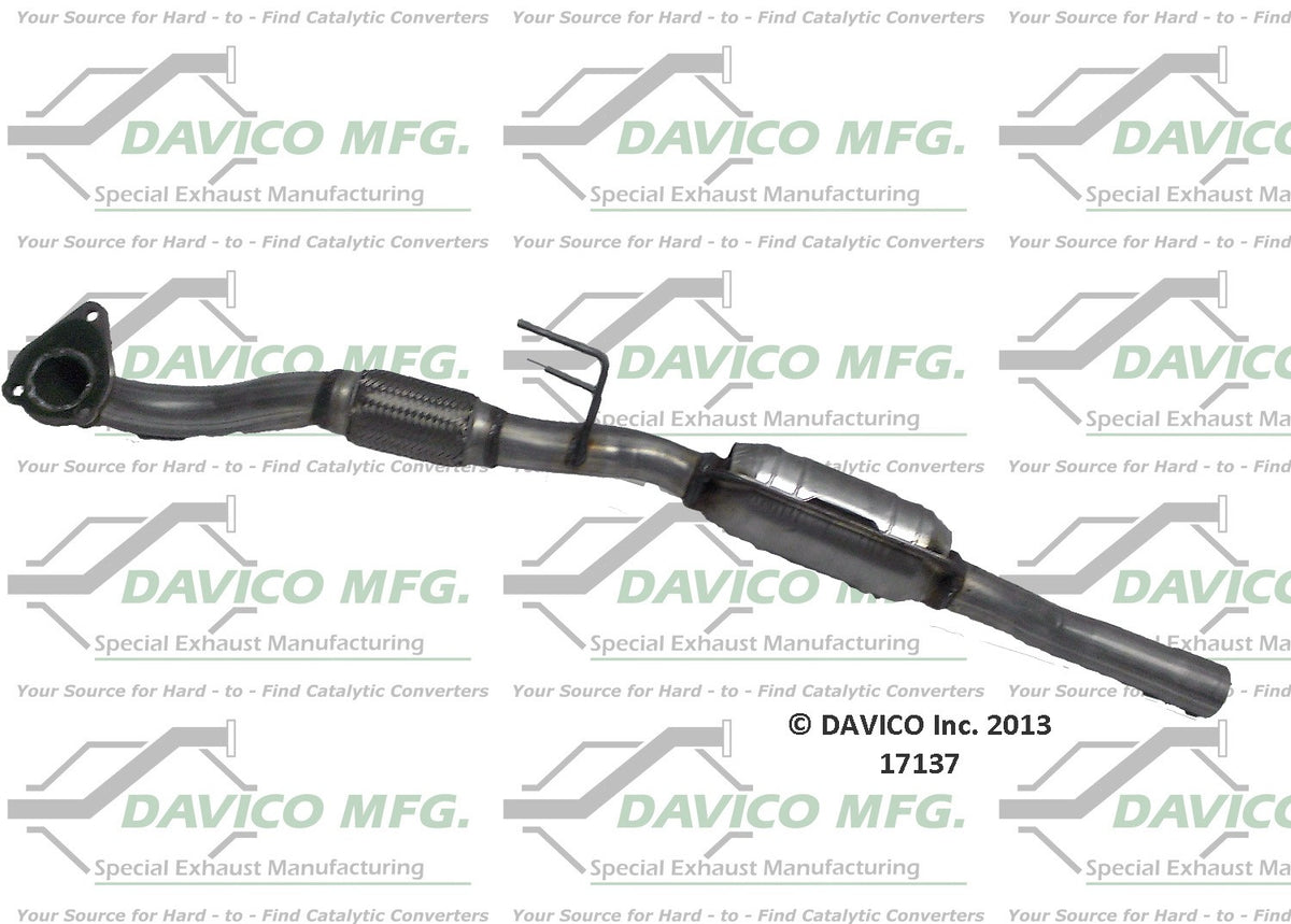 Davico Mfg Exact-Fit Catalytic Converter 17137