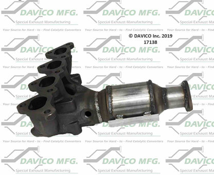 Davico Mfg Exact-Fit Catalytic Converter - Manifold 17138