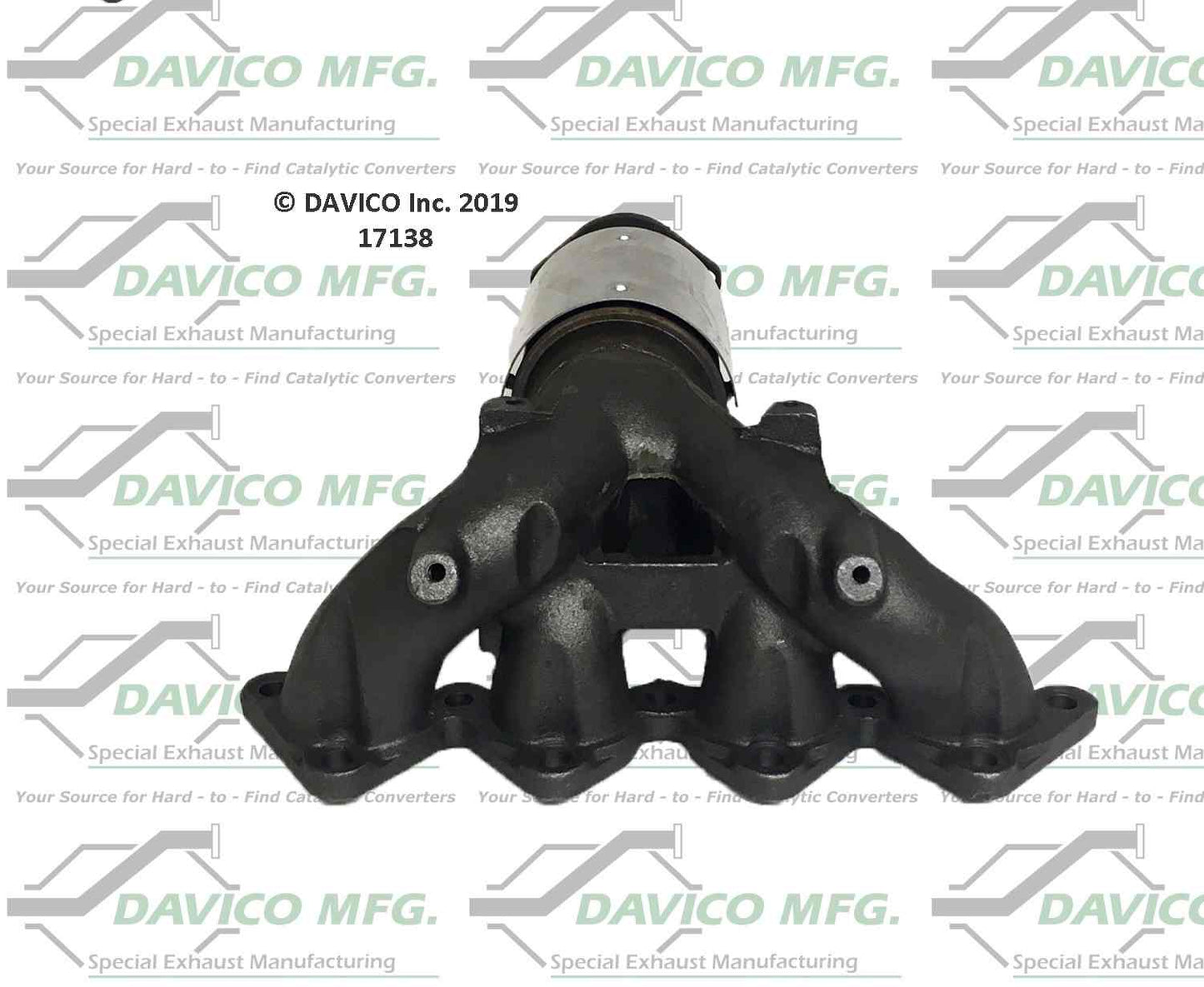 Davico Mfg Exact-Fit Catalytic Converter - Manifold 17138