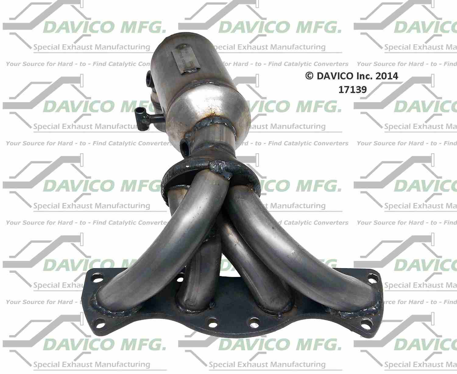 Davico Mfg Exact-Fit Catalytic Converter 17139