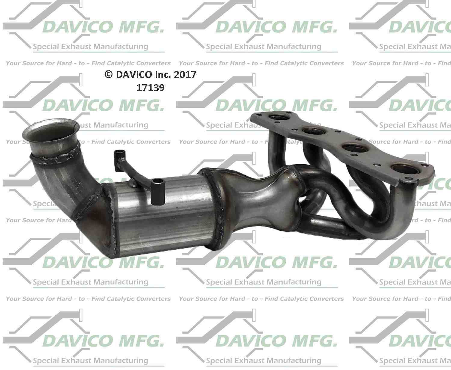 Davico Mfg Exact-Fit Catalytic Converter 17139