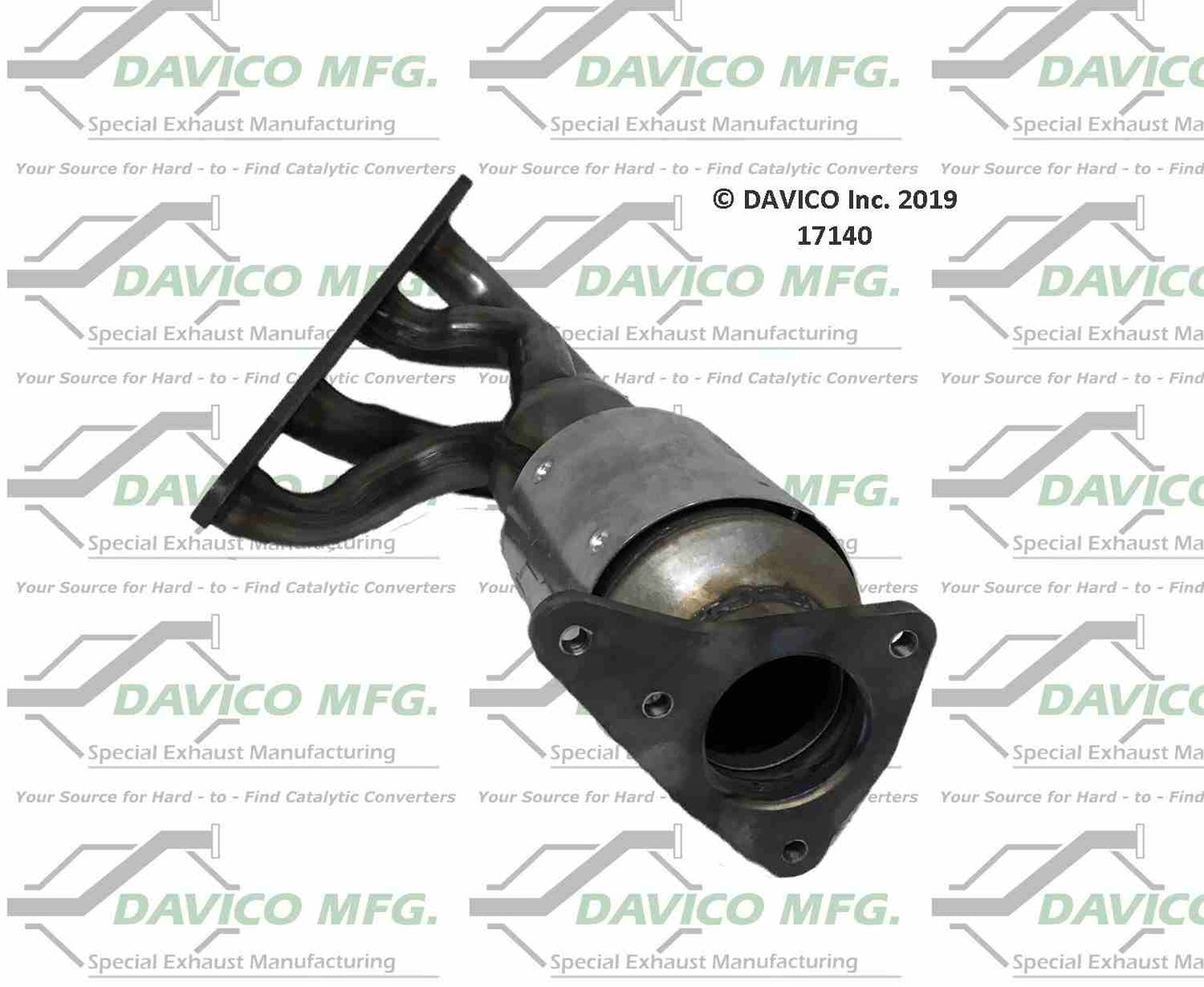 Davico Mfg Exact-Fit Catalytic Converter - Manifold 17140
