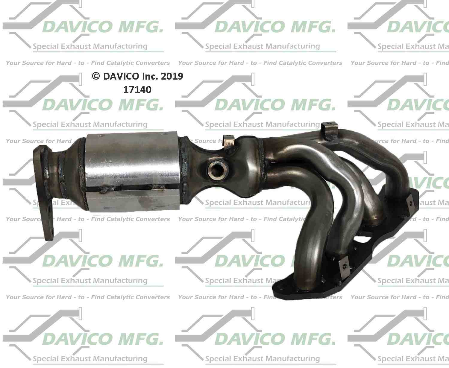 Davico Mfg Exact-Fit Catalytic Converter - Manifold 17140