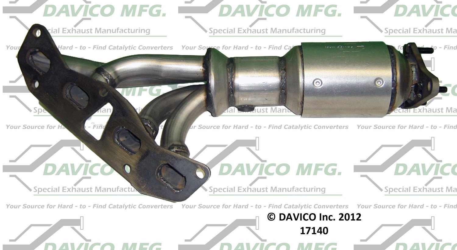 Davico Mfg Exact-Fit Catalytic Converter - Manifold 17140