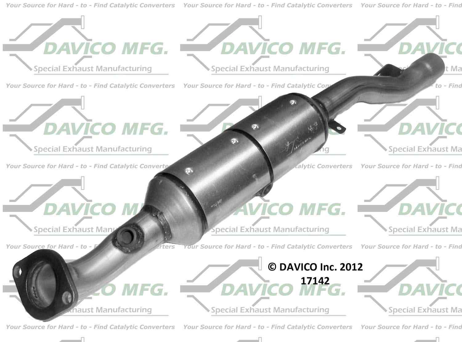 Davico Mfg Exact-Fit Catalytic Converter 17142