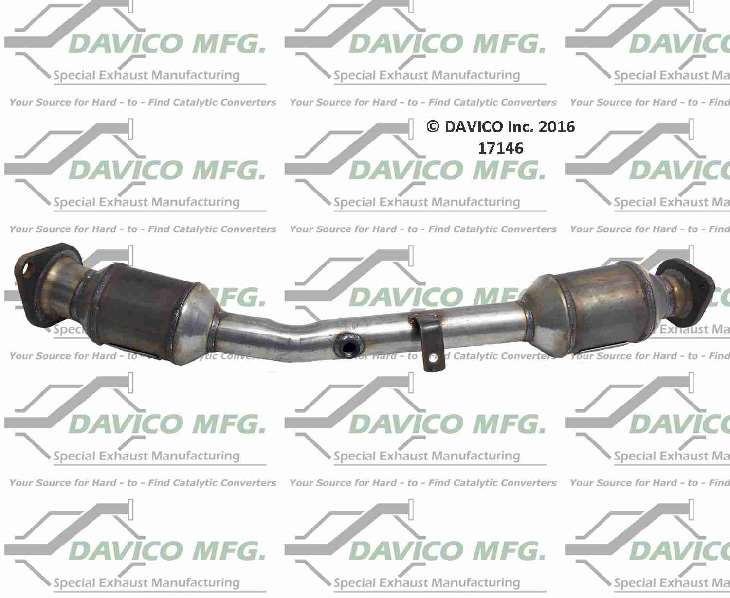 Davico Mfg Exact-Fit Catalytic Converter 17146