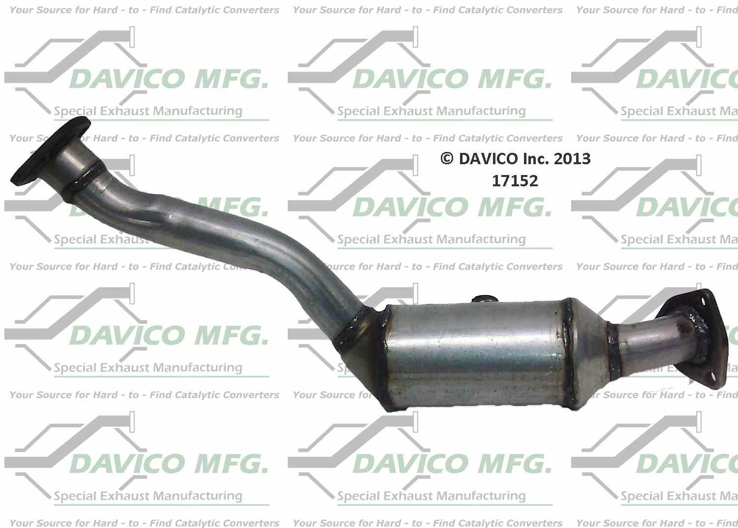 Davico Mfg Exact-Fit Catalytic Converter 17152