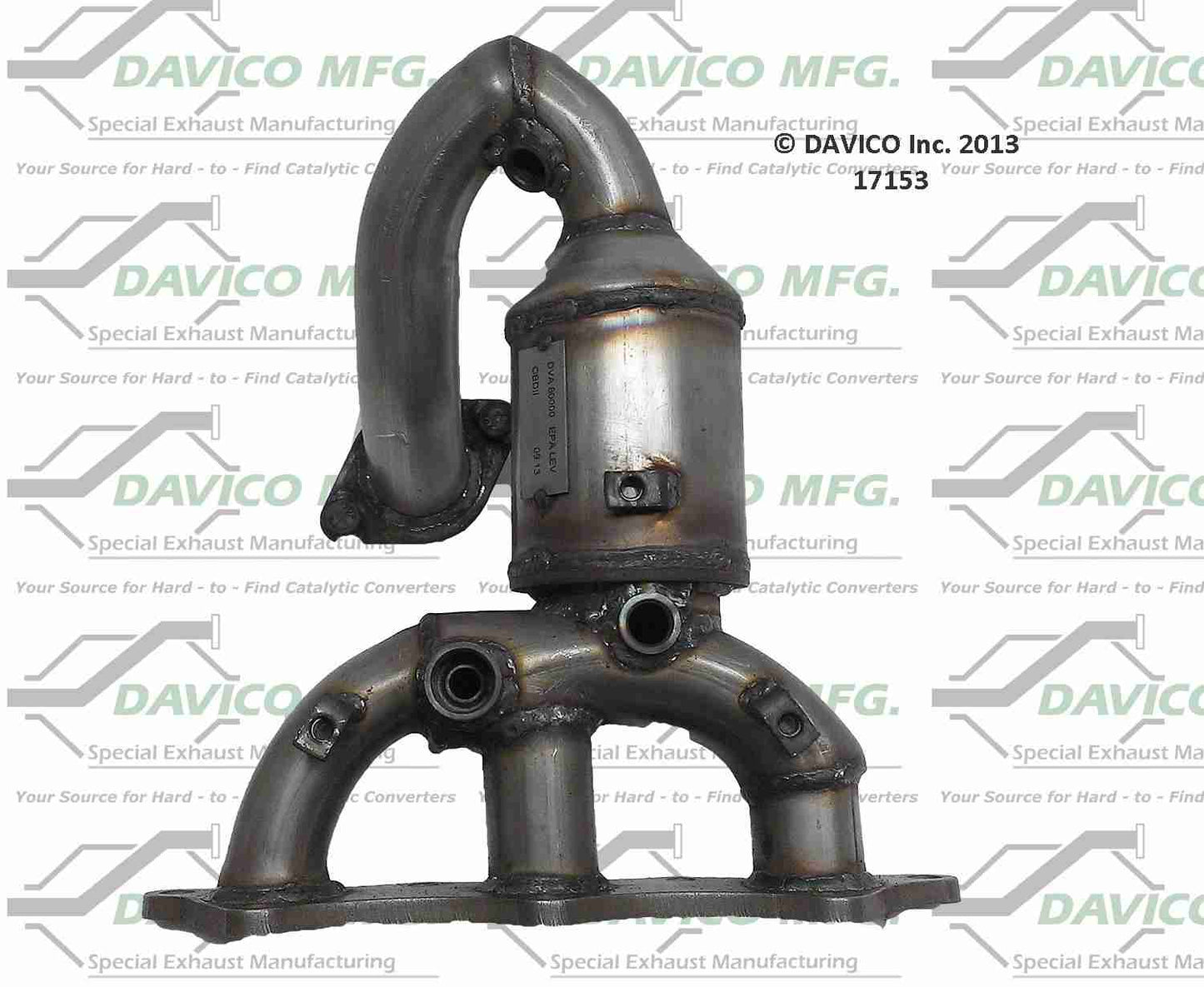 Davico Mfg Exact-Fit Catalytic Converter 17153