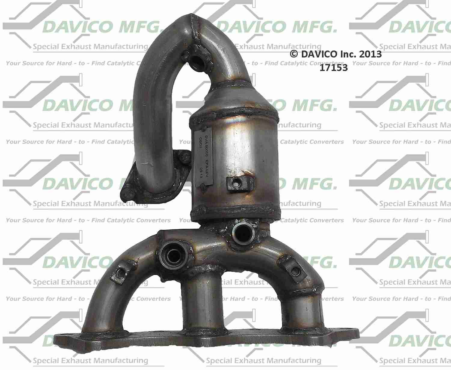 Davico Mfg Exact-Fit Catalytic Converter 17153