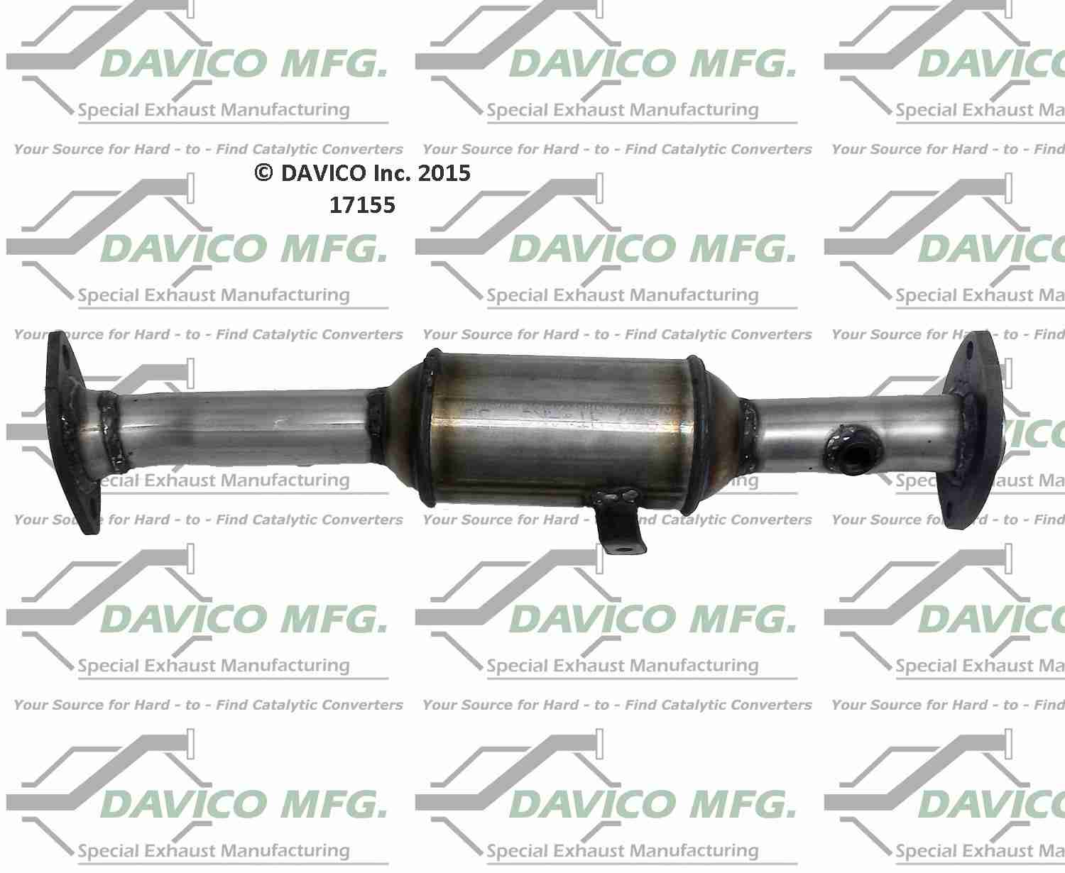 Davico Mfg Exact-Fit Catalytic Converter 17155