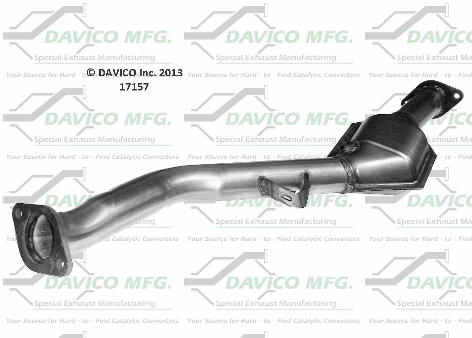 Davico Mfg Exact-Fit Catalytic Converter 17157