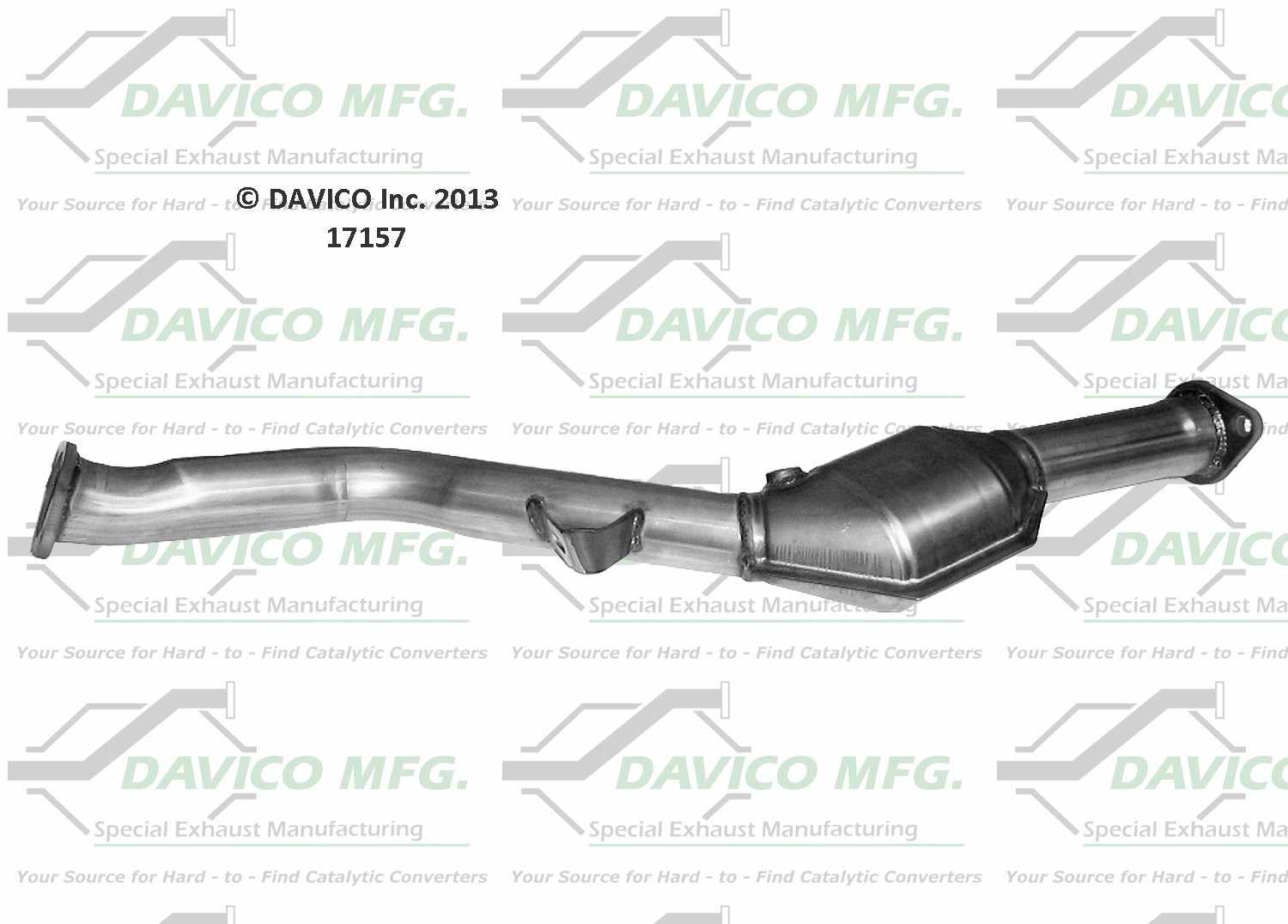 Davico Mfg Exact-Fit Catalytic Converter 17157