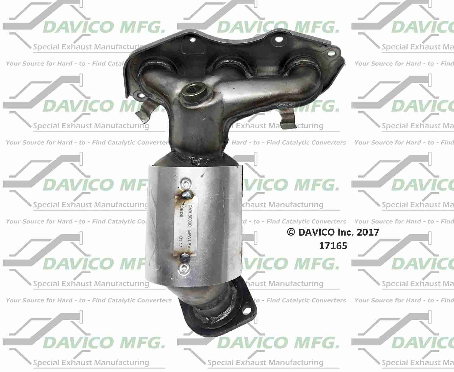 Davico Mfg Exact-Fit Catalytic Converter - Manifold 17165