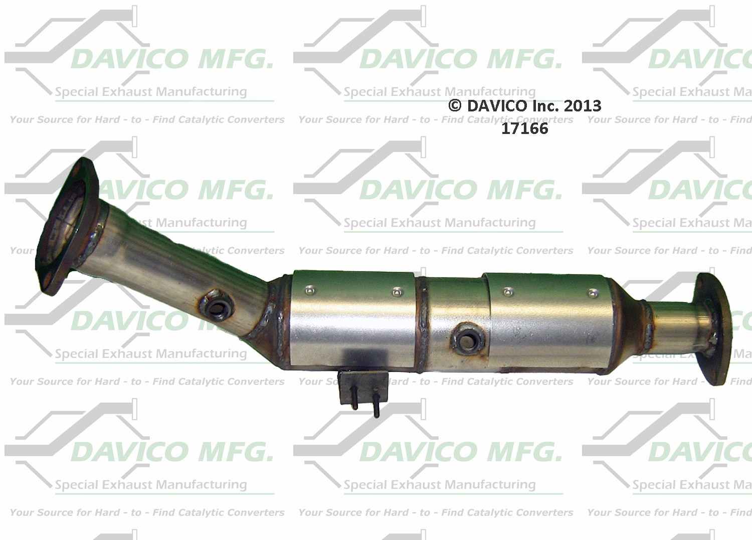 Davico Mfg Exact-Fit Catalytic Converter 17166