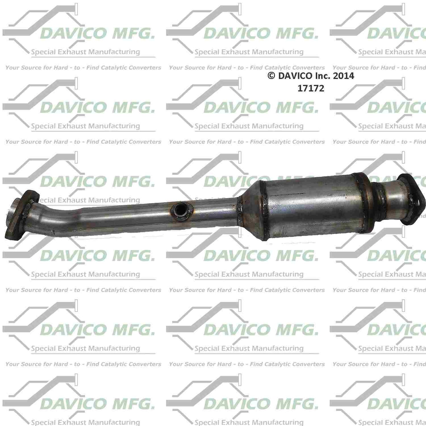 Davico Mfg Exact-Fit Catalytic Converter 17172