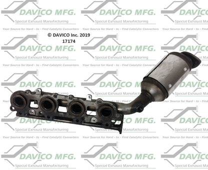 Davico Mfg Exact-Fit Catalytic Converter 17174