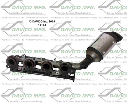 Davico Mfg Exact-Fit Catalytic Converter 17174