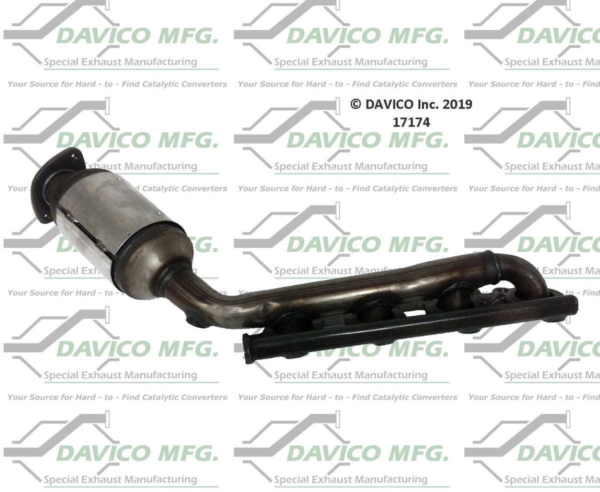 Davico Mfg Exact-Fit Catalytic Converter 17174