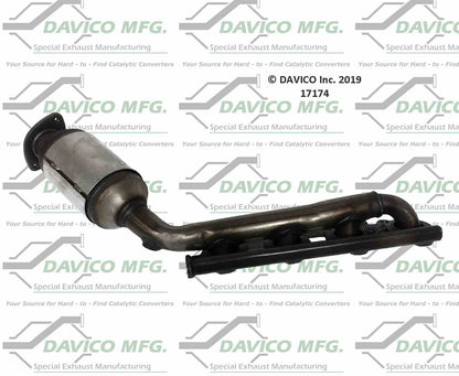 Davico Mfg Exact-Fit Catalytic Converter 17174