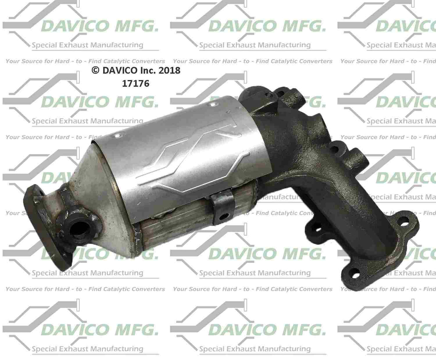 Davico Mfg Exact-Fit Catalytic Converter 17176