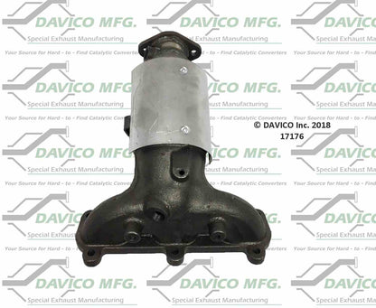 Davico Mfg Exact-Fit Catalytic Converter 17176