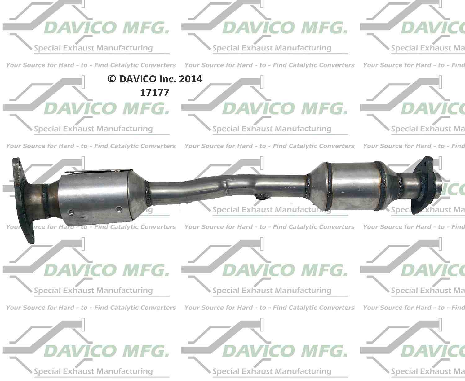 Davico Mfg Exact-Fit Catalytic Converter 17177