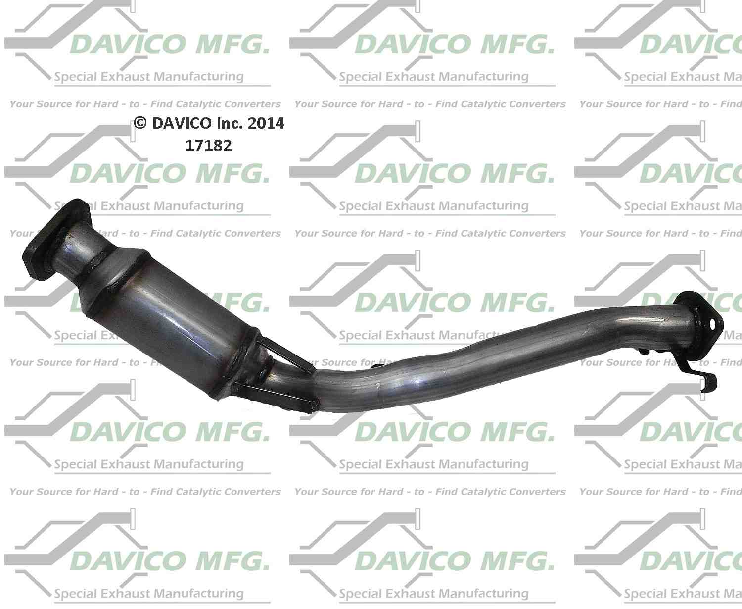 Davico Mfg Exact-Fit Catalytic Converter 17182