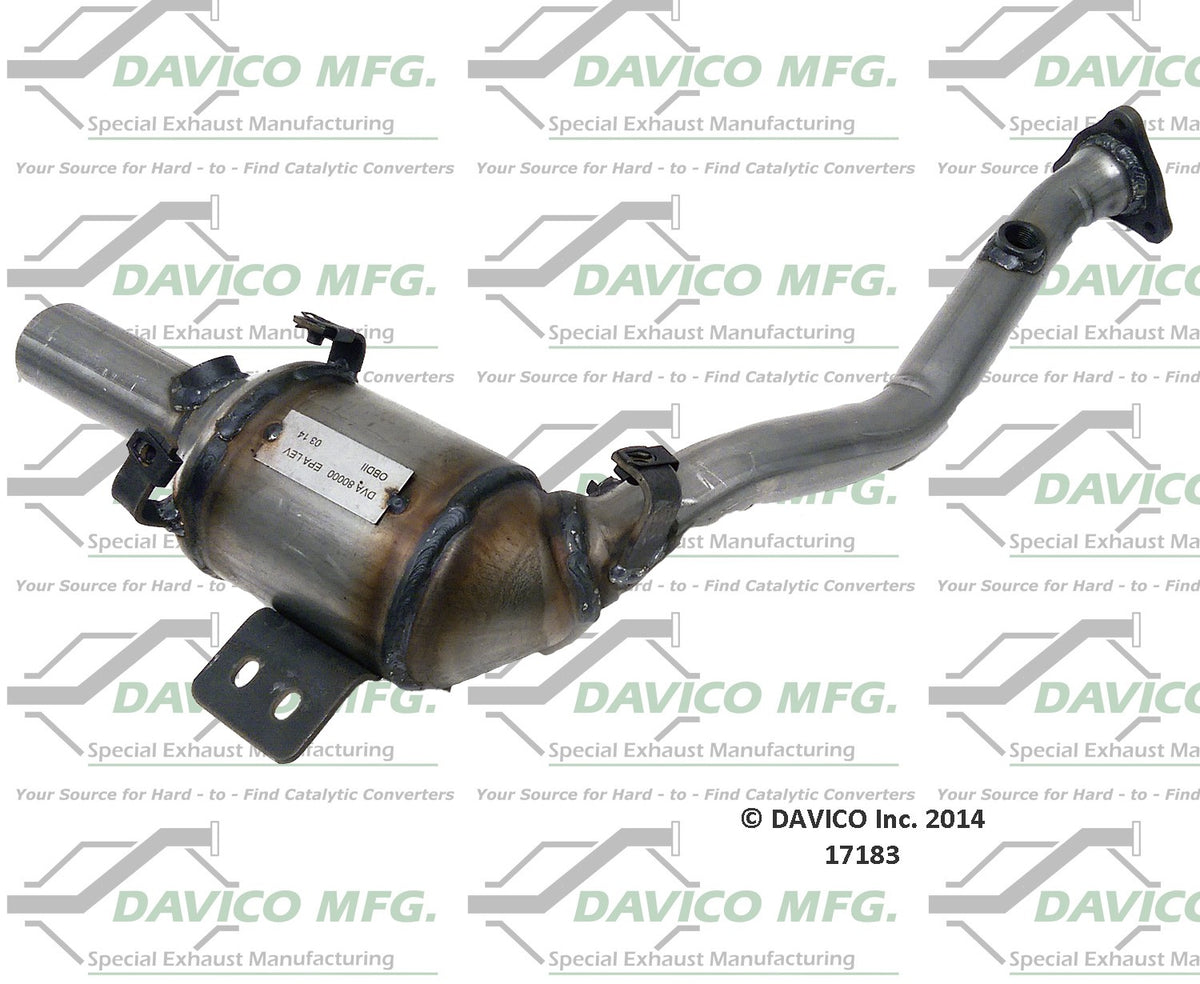 Davico Mfg Exact-Fit Catalytic Converter 17183