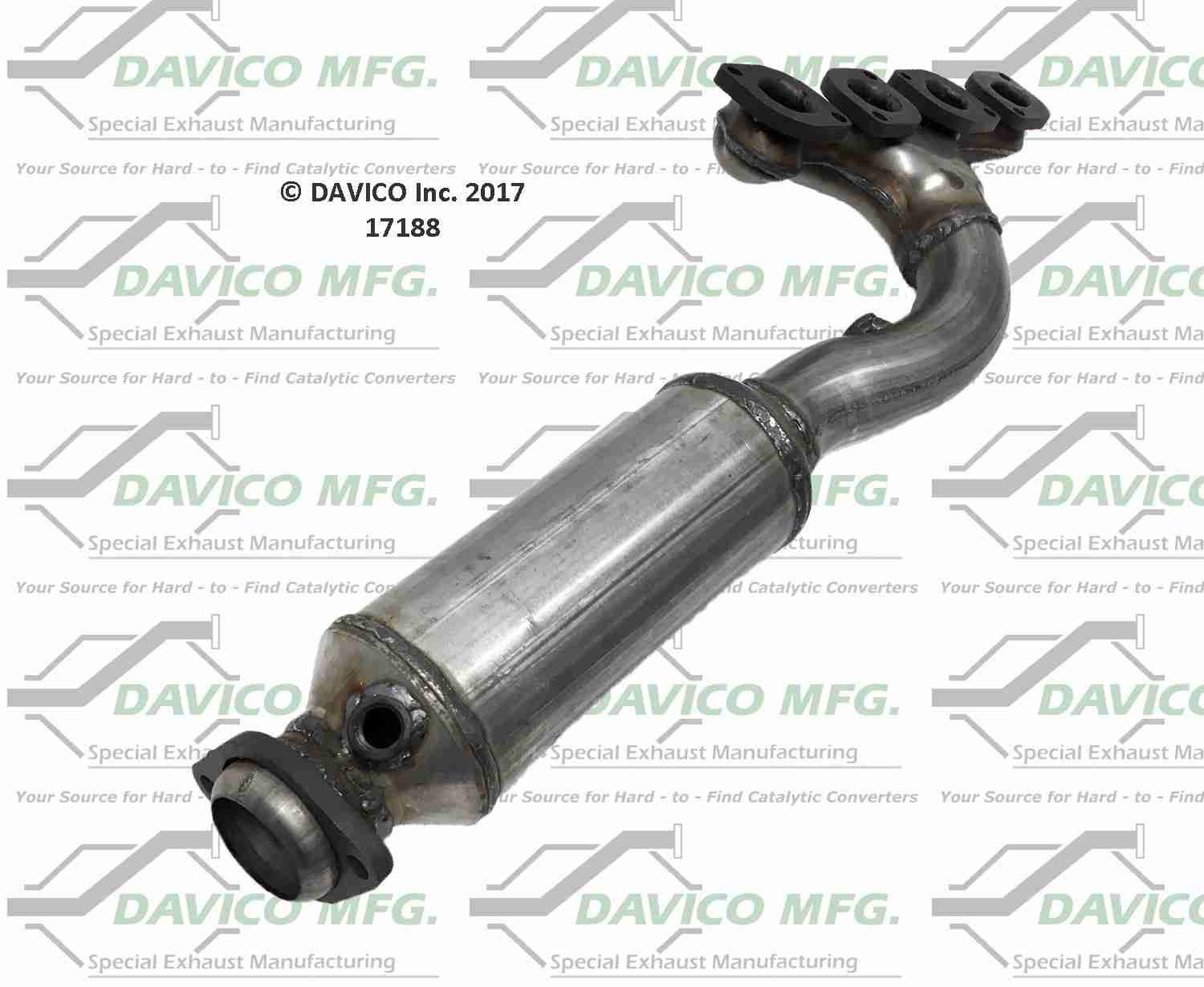 Davico Mfg Exact-Fit Catalytic Converter 17188