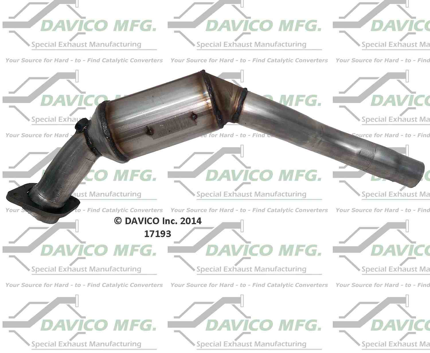 Davico Mfg Exact-Fit Catalytic Converter 17193
