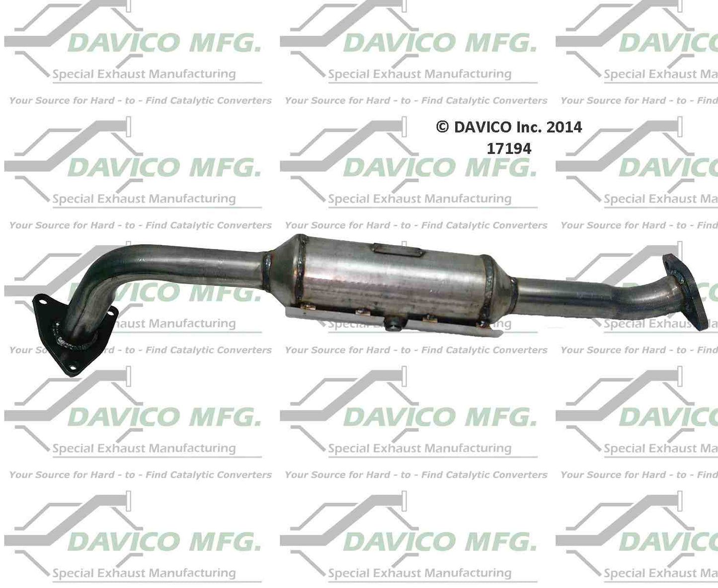 Davico Mfg Exact-Fit Catalytic Converter 17194