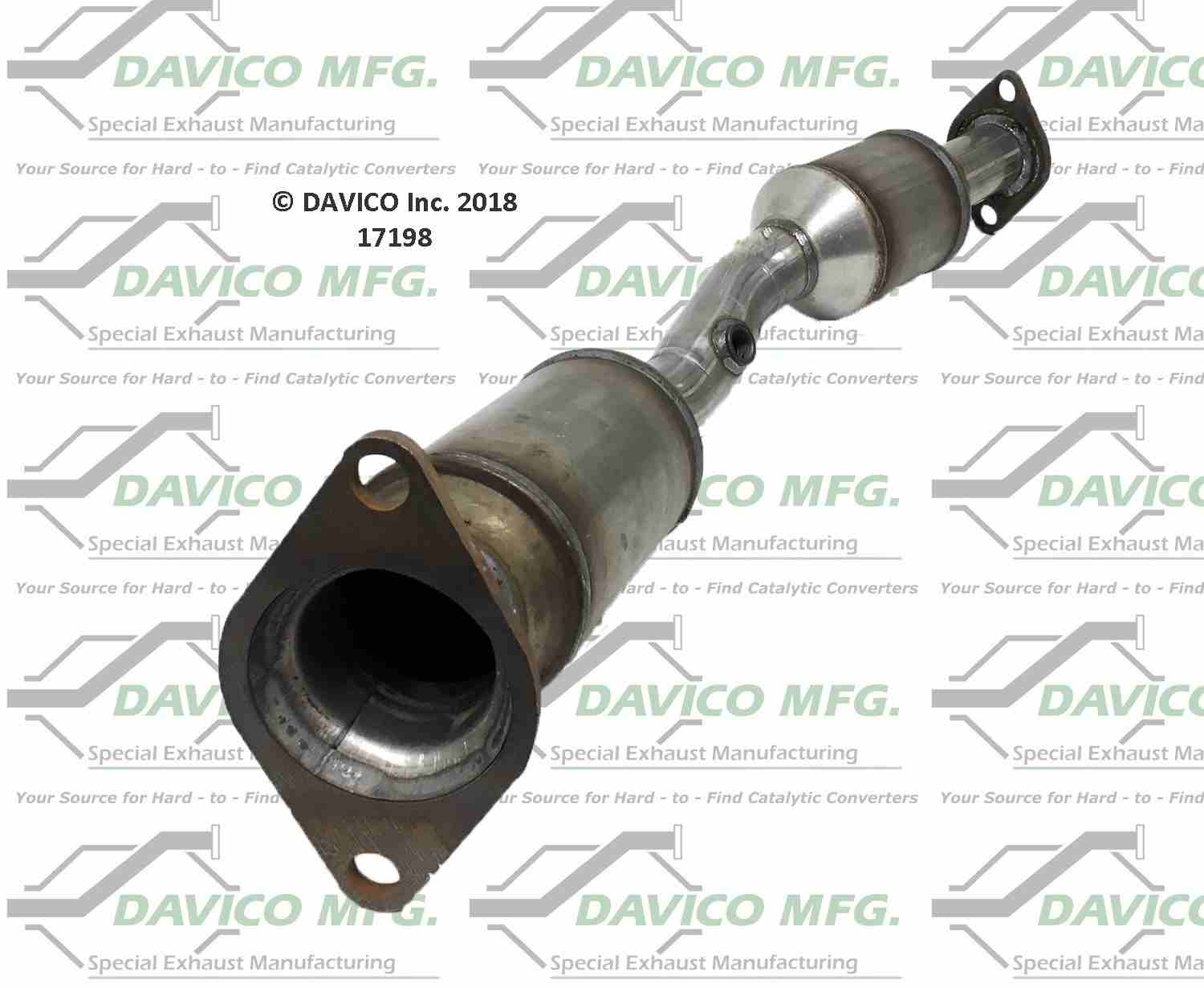 Davico Mfg Exact-Fit Catalytic Converter 17198