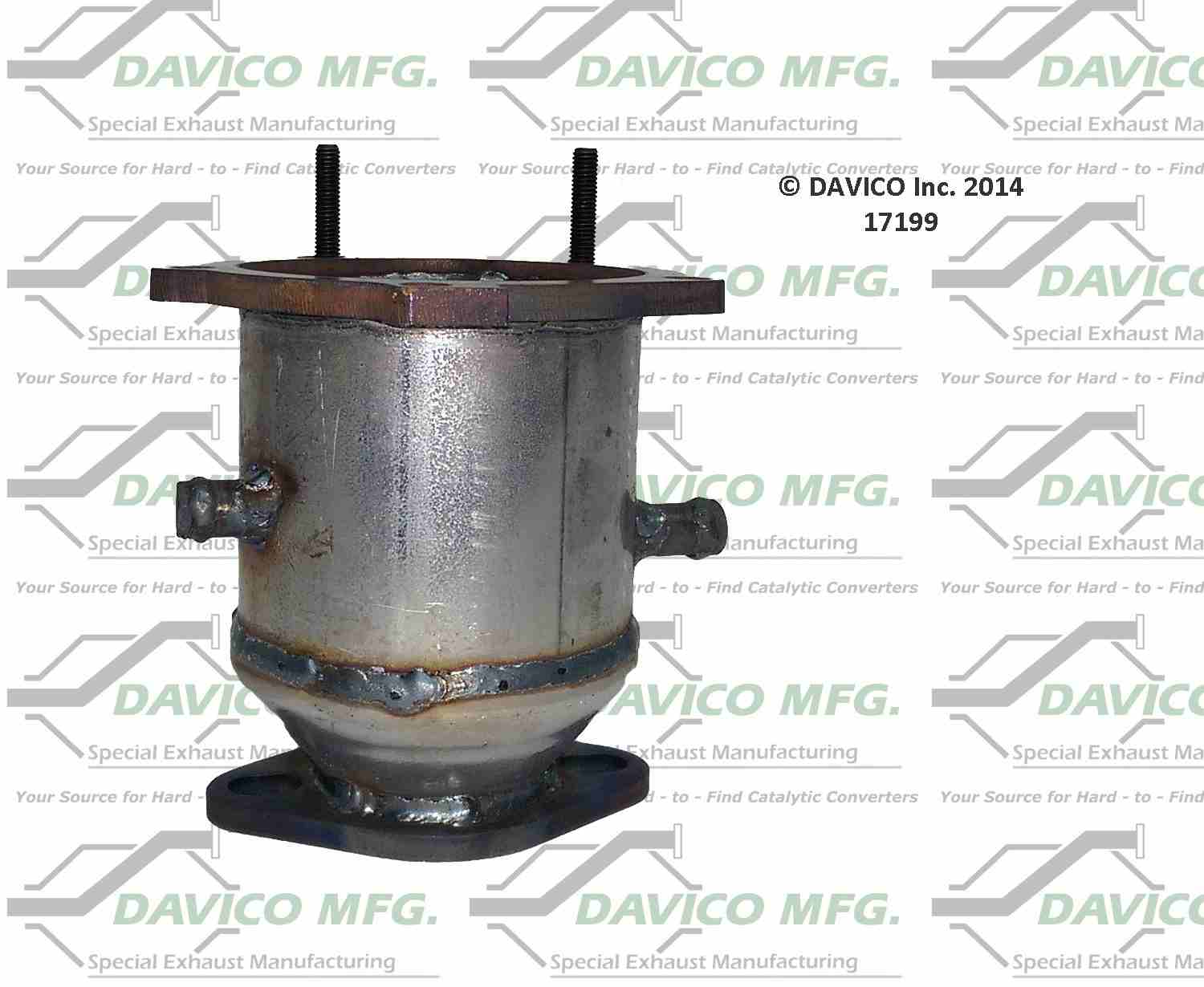 Davico Mfg Exact-Fit Catalytic Converter 17199