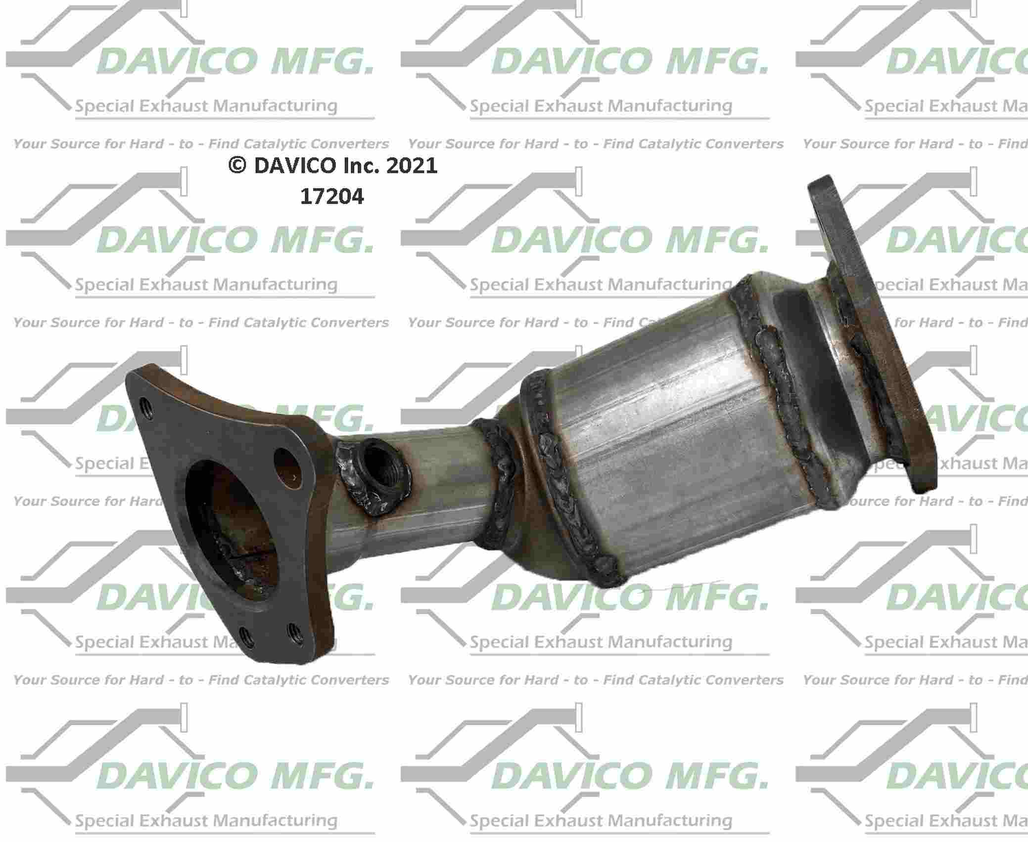 Davico Mfg Exact-Fit Catalytic Converter 17204