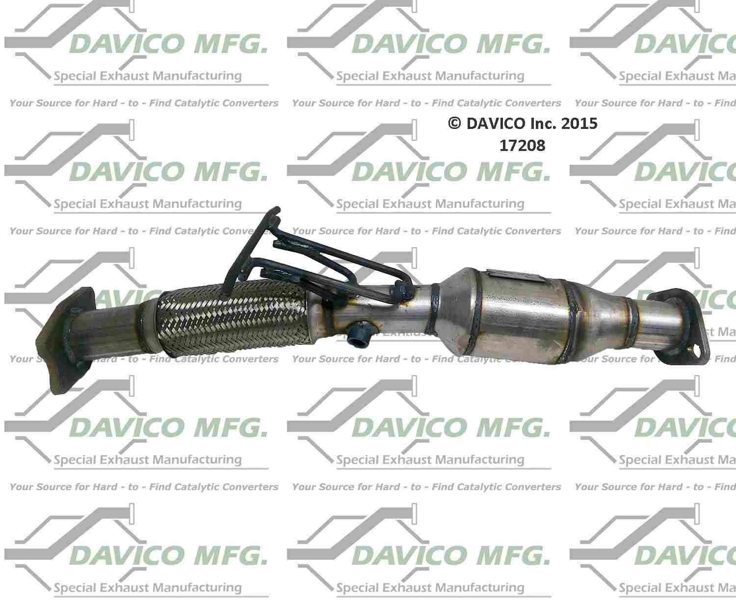 Davico Mfg Exact-Fit Catalytic Converter 17208