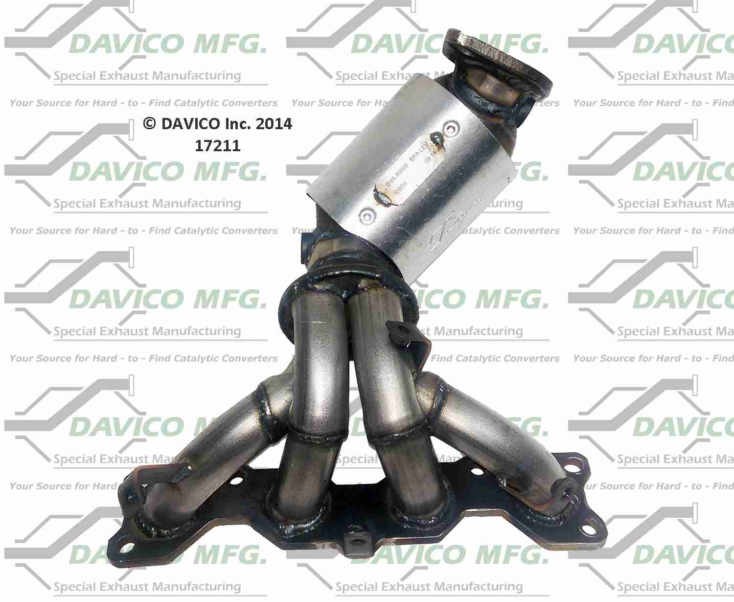 Davico Mfg Exact-Fit Catalytic Converter 17211
