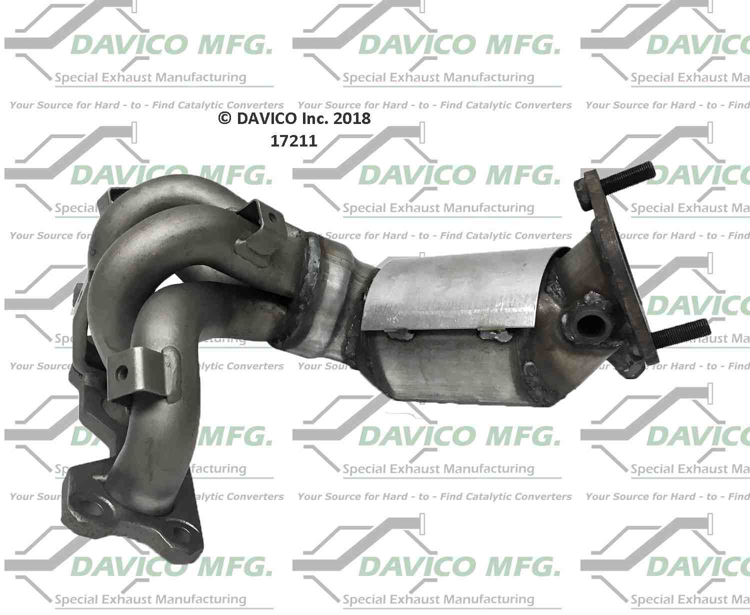 Davico Mfg Exact-Fit Catalytic Converter 17211