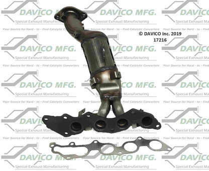 Davico Mfg Exact-Fit Catalytic Converter - Manifold 17216