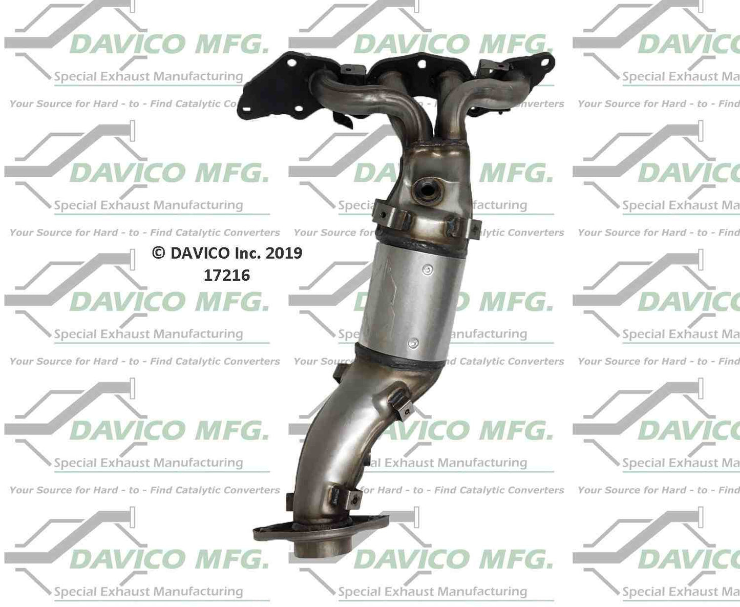 Davico Mfg Exact-Fit Catalytic Converter - Manifold 17216