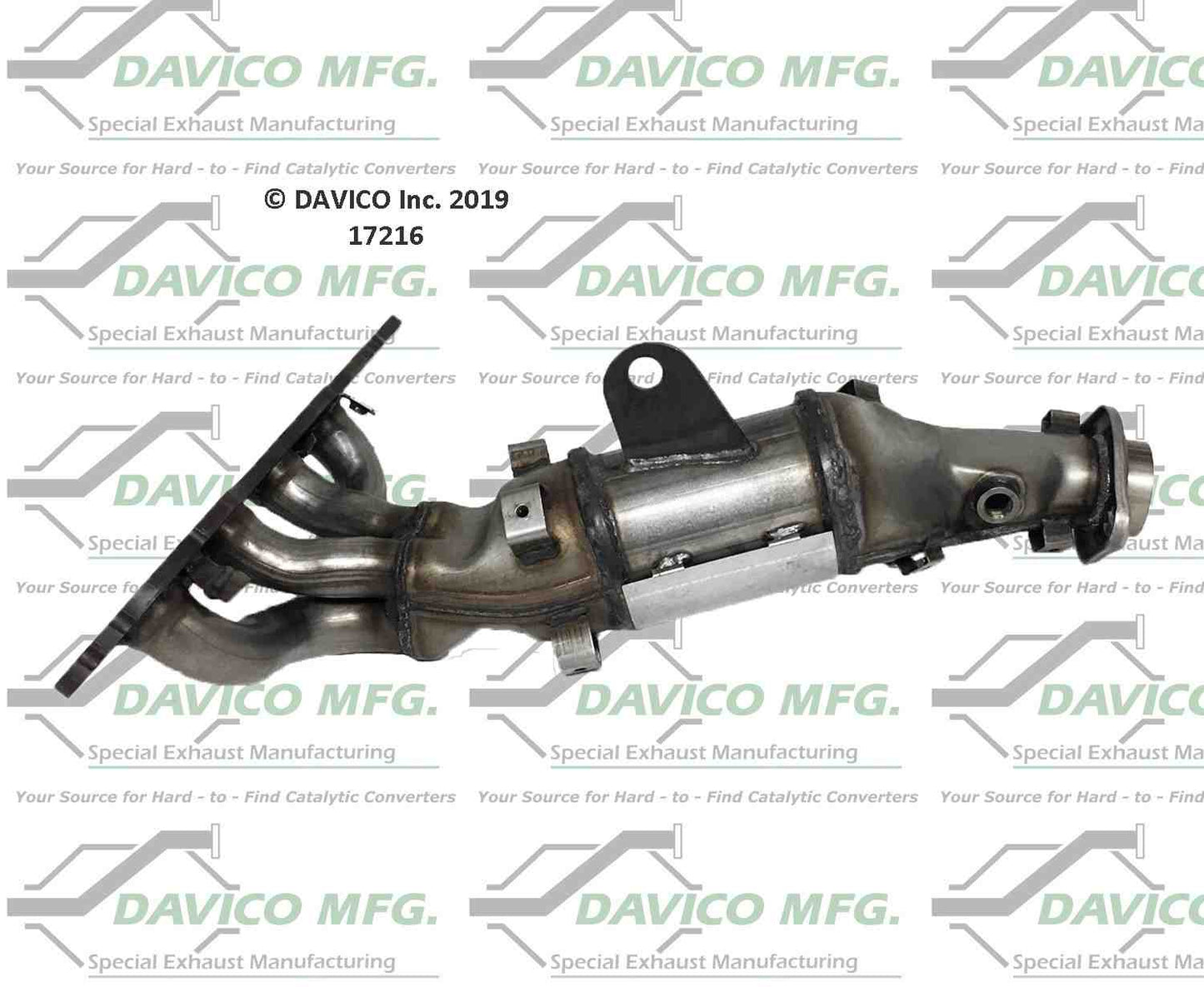 Davico Mfg Exact-Fit Catalytic Converter - Manifold 17216