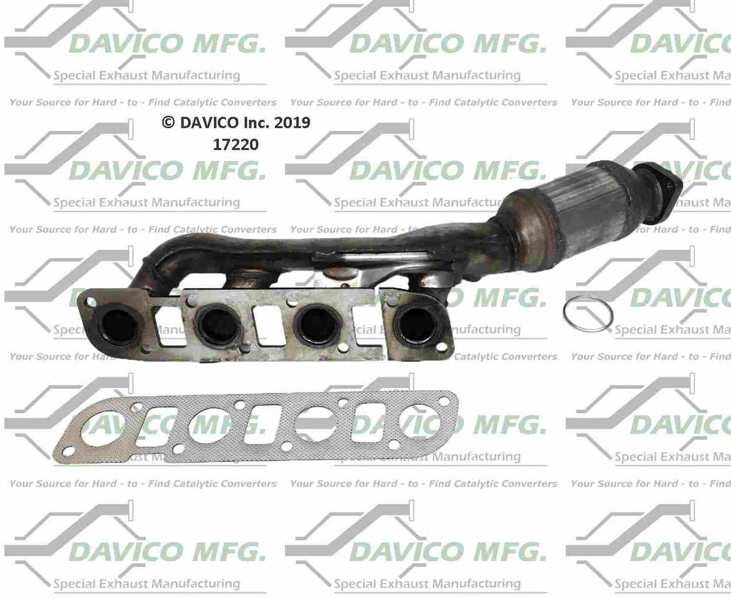 Davico Mfg Exact-Fit Catalytic Converter 17220