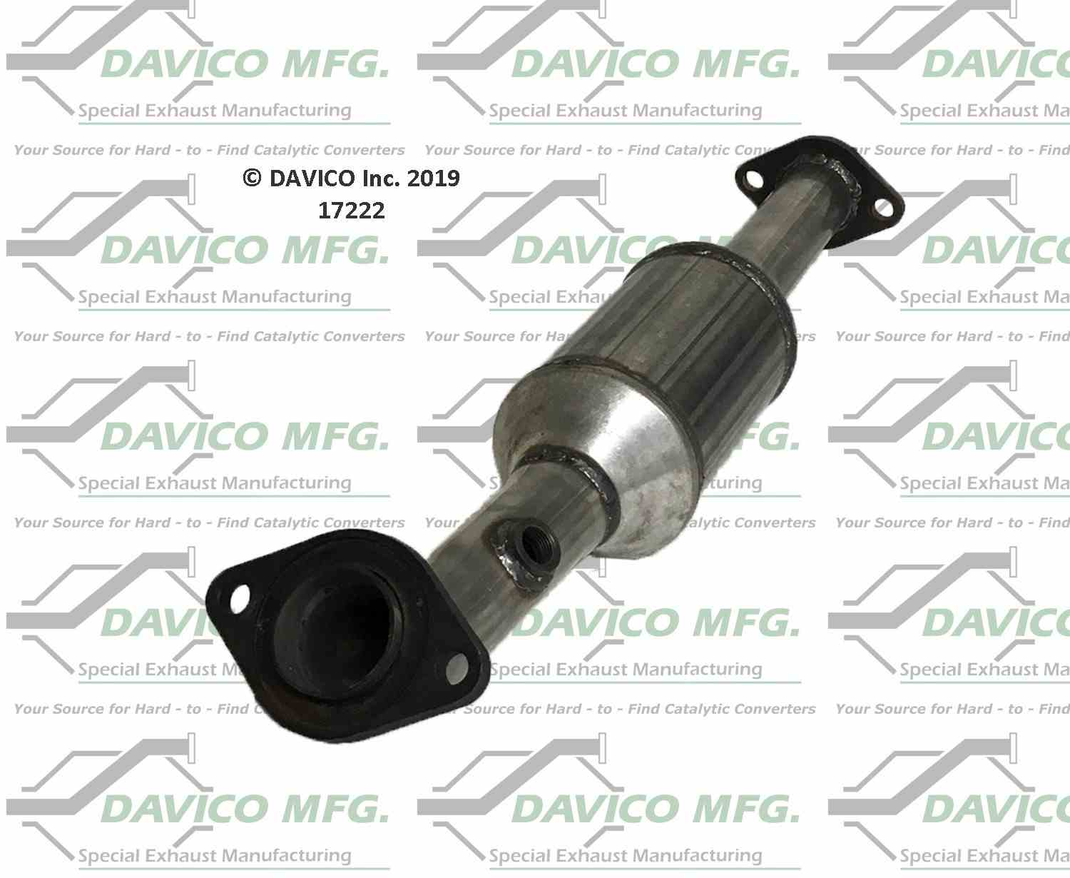 Davico Mfg Exact-Fit Catalytic Converter 17222