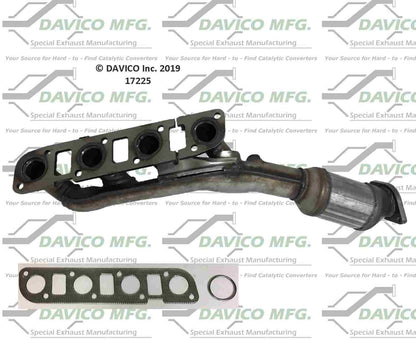 Davico Mfg Exact-Fit Catalytic Converter 17225