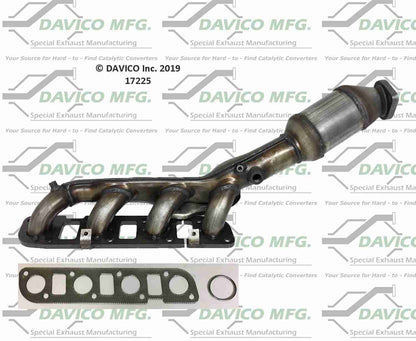 Davico Mfg Exact-Fit Catalytic Converter 17225