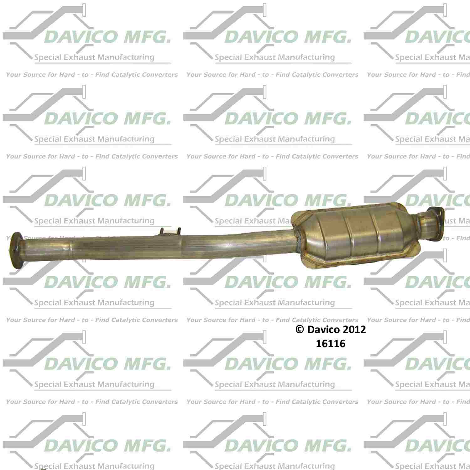 Davico Mfg Direct Fit CARB 172838