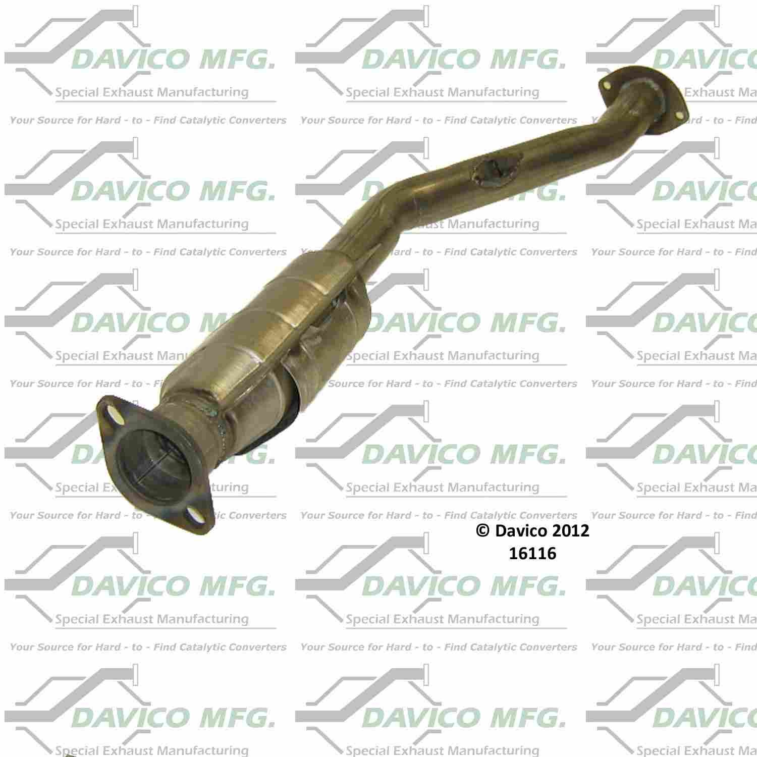 Davico Mfg Direct Fit CARB 172838