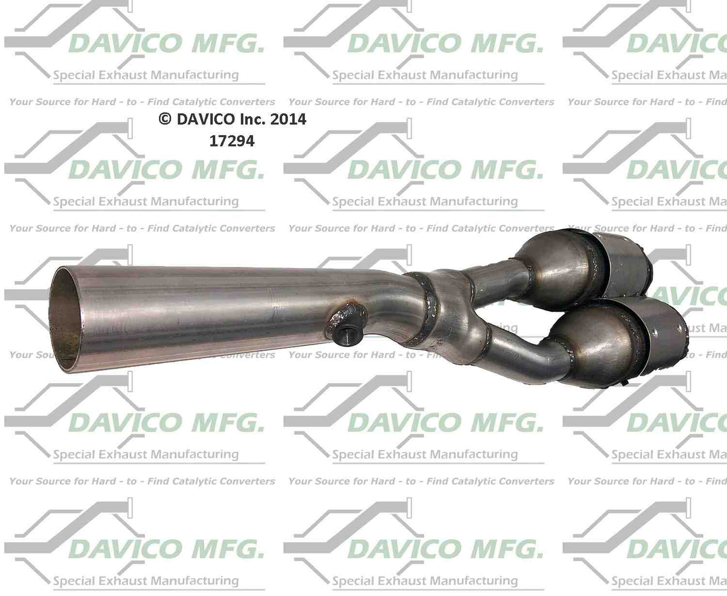 Davico Mfg Exact-Fit Catalytic Converter 17294