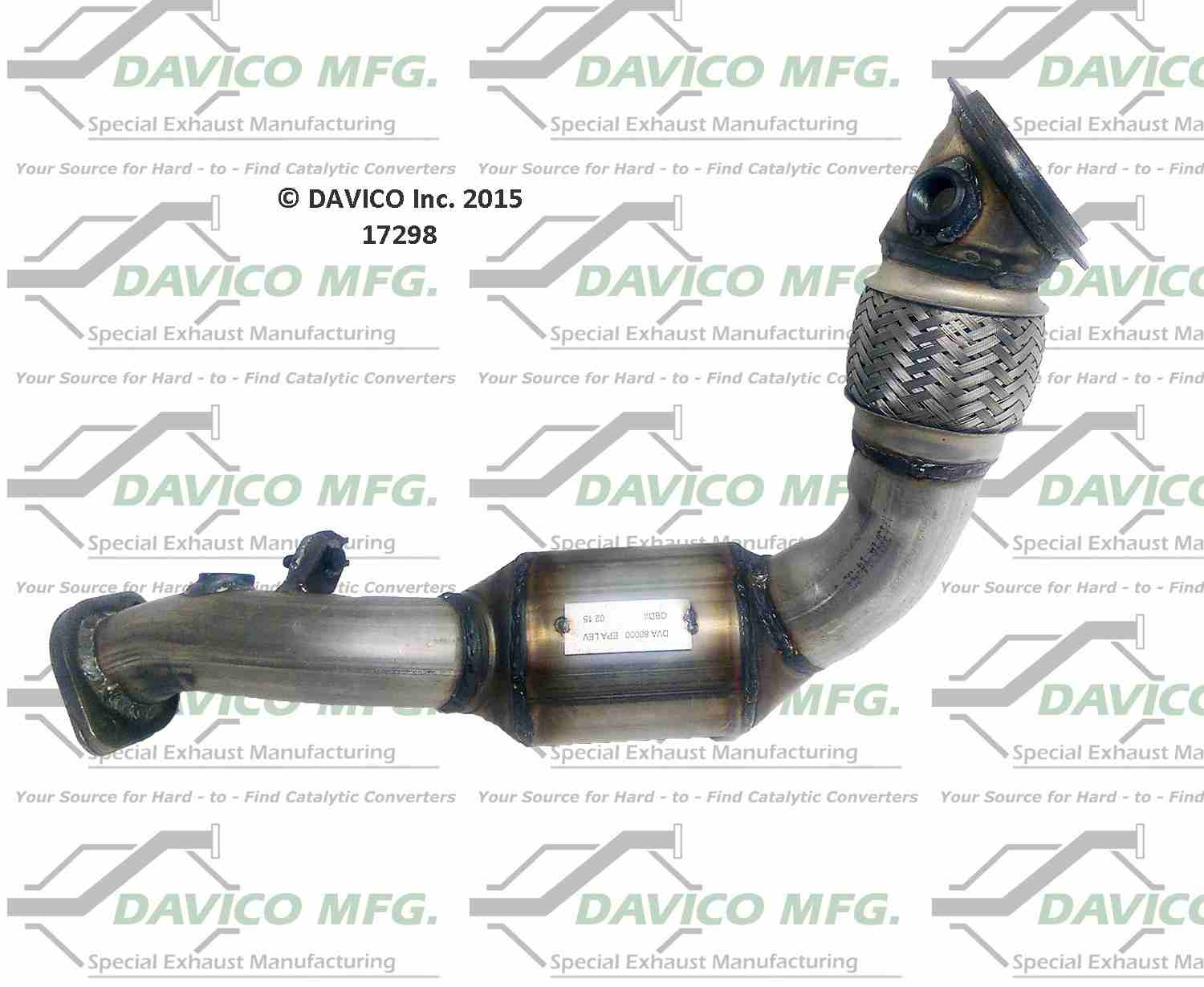 Davico Mfg Catalytic Converter 17298